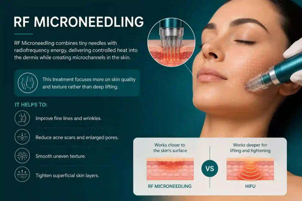 What Does RF Microneedling Do That HIFU Alone Cannot Smallwood