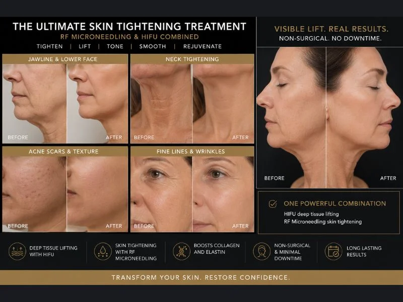 Results of combined treatment for the ultimate skin tightening treatment Smallwood
